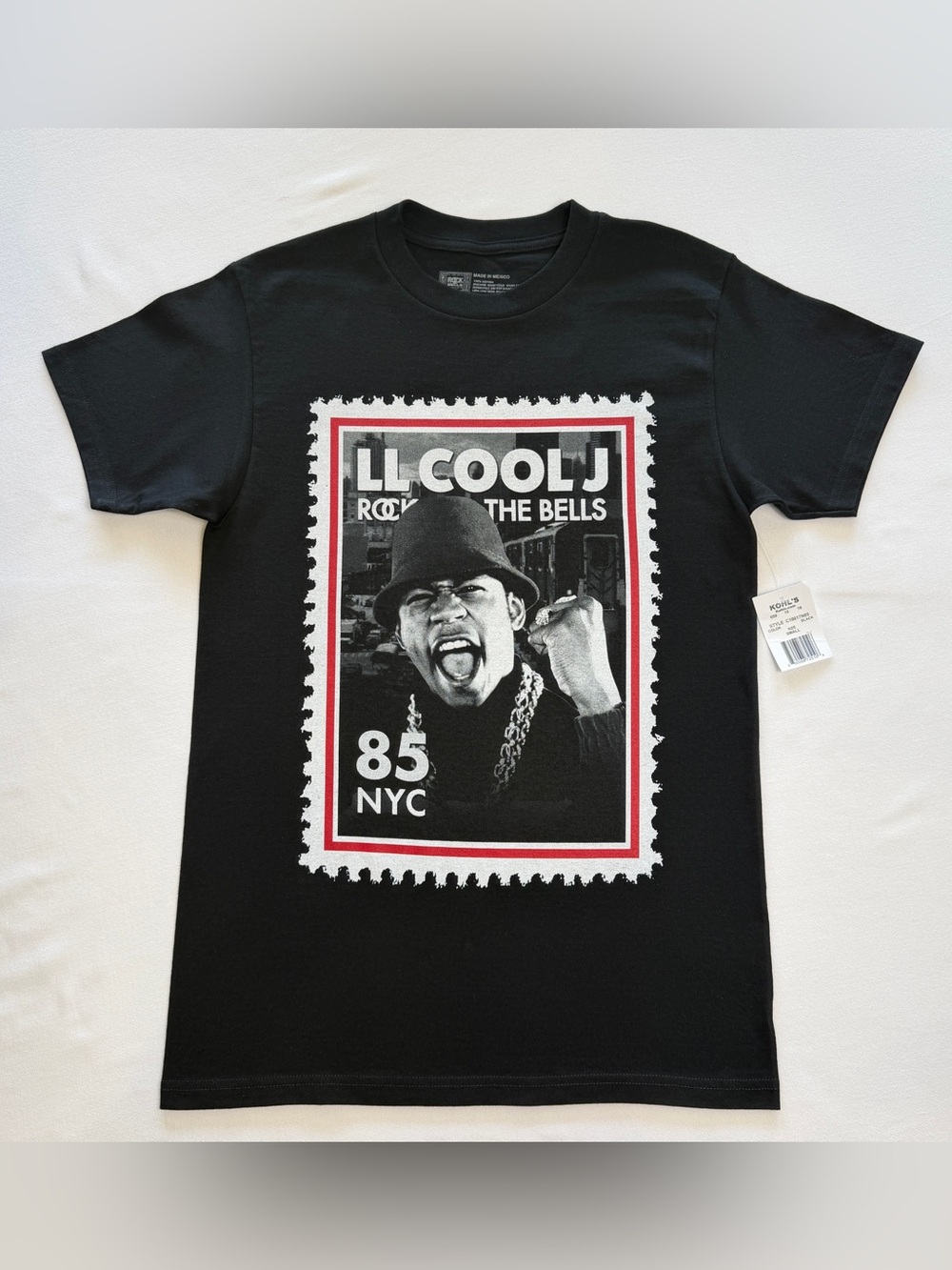 NWT Cross Colours LL Cool J “Rock the Bells” Graphic Tee